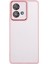 Dksm Serisi Motorola Edge 40 Neo 5g Kılıf Elektrolizle Kaplanmış Kamera Çerçevesi Tpu Telefon Kılıfı-Şeffaf Pembe (Yurt Dışından) 1