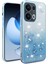 Kadem Oppo RENO13 Pro 5g Kılıf Çiçek Tpu Esnek Degrade Telefon Kılıfı-Mavi (Yurt Dışından) 1
