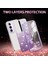 Kadem Oppo RENO12 Pro 5g (Küresel) Kılıf Çiçek Tpu Esnek Degrade Telefon Kılıfı-Mor (Yurt Dışından) 2