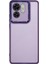 Dksm Serisi Motorola Edge 40 5g Kılıf Elektrokaplama Kamera Çerçevesi Tpu Telefon Kılıfı-Şeffaf Mor (Yurt Dışından) 1