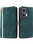 Oppo RENO13 Pro 5g Cüzdan Kılıfı Rfıd Engelleme Pu Deri Kapak Standı Görünüm-Yeşil (Yurt Dışından) 1