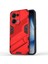 Oppo RENO13 5g (Global) Kılıf Pc + Tpu Darbeye Dayanıklı Telefon Kılıfı Kickstand Ile-Kırmızı (Yurt Dışından) 1
