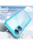 Oppo A58 5g Için Cep Telefonu Kabuğu, Toz Önleyici Tpu + Akrilik Telefon Kılıfı Koruyucu Kapak - Şeffaf Mavi (Yurt Dışından) 3