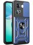 Oppo RENO11 5g (Global) Kılıf Kickstand Pc + Tpu Telefon Kabuğu Kayar Kamera Kapağı - Mavi (Yurt Dışından) 1