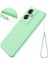 Oppo RENO11 F 5G/F25 Pro 5g Kılıf Sıvı Silikon Cep Telefonu Kılıfı Kayışlı-Yeşil (Yurt Dışından) 1