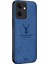Oppo RENO13 F 5g Kılıf Geyik Desenli Kumaş Doku Pu+Pc+Tpu Telefon Kılıfı-Mavi (Yurt Dışından) 1