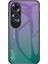 Oppo A60 4g Kılıf Temperli Cam + Pc + Tpu Telefon Kılıfı - Degrade Mor (Yurt Dışından) 1