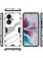 Oppo RENO11 F 5g Kickstand Kılıf Pc+Tpu Darbeye Dayanıklı Hibrit Telefon Kılıfı-Beyaz (Yurt Dışından) 4