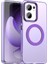 Oppo RENO13 F 5g Kılıfı Magsafe Anti Drop Hibrit Telefon Arka Kapağı ile Uyumlu-Mor (Yurt Dışından) 1