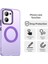 Oppo RENO13 F 5g Kılıfı Magsafe Anti Drop Hibrit Telefon Arka Kapağı ile Uyumlu-Mor (Yurt Dışından) 2