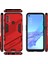 Oppo A53 4g-Kırmızı Için Kickstand ile Darbeye Dayanıklı Pc + Tpu Hibrit Telefon Kılıfı (Yurt Dışından) 4