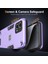 Motorola Moto G73 5g Kılıf 2'si 1 Arada Sağlam Sert Pc Yumuşak Tpu Telefon Kılıfı-Mor (Yurt Dışından) 2