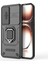 Oppo RENO12 5g (Global) Kılıf Kickstand Pc + Tpu Telefon Kabuğu Lens Kapağı ile - Siyah (Yurt Dışından) 2