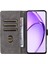 Oppo A80 5g/a3 Pro (KÜRESEL)5G/K12X 5g (HINDISTAN)/A3X 5g (Çin)Deri Kılıf Rfıd Engelleme Cüzdan Telefon Kılıfı Kayışlı-Mavi (Yurt Dışından) 3