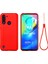 Motorola Moto G8 Power-Red Için Sıvı Silikon Kılıf Kabuğu (Yurt Dışından) 1