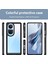 Oppo RENO10 Pro 5G(GLOBAL)/RENO10 5g(Global)Tpu+Akrilik Hibrit Kılıf Düşmeye Dayanıklı Cep Telefonu Arka Koruyucu Kapak-Siyah (Yurt Dışından) 2