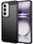 Oppo RENO12 5g(Global)Kılıf Karbon Fiber Doku Fırçalanmış Tpu Telefon Kılıfı-Siyah (Yurt Dışından) 1