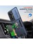 Oppo RENO11 F 5G/F25 Pro 5g Kılıf Sürgülü Lens Kapağı Telefon Kılıfı-Mavi Için Halka Tutucu Kickstand Telefon Kabuğu (Yurt Dışından) 5