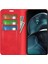 Motorola Moto G14 4g Pu Deri Telefon Kılıfı Cilt Dokunma Hissi Cüzdan Standı Telefon Kılıfı-Kırmızı (Yurt Dışından) 2