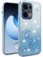 Kadem Oppo RENO13 5g (Küresel) Kılıf Çiçek Tpu Esnek Degrade Telefon Kılıfı-Mavi (Yurt Dışından) 1