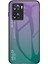 Oppo A57S 4G/A57 4g Gradyan Temperli Cam Telefon Kılıfı, Pc+Tpu Darbeye Dayanıklı Koruyucu Kılıf-Gradyan Mor (Yurt Dışından) 1