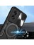 Oppo A38 4g Kickstand Kılıf Darbeye Dayanıklı Tpu+Pc Telefon Kılıfı Kayar Lens Pencereli-Gümüş (Yurt Dışından) 5