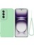 Oppo RENO12 Pro 5g (Küresel) Sıvı Silikon Kılıf Darbeye Dayanıklı Telefon Kılıfı Bilek Kayışı Ile-Yeşil (Yurt Dışından) 1