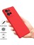 Motorola Moto G Play (2025) 4g Sıvı Silikon Kılıf Telefon Arka Kapağı El Askısı Ile-Kırmızı (Yurt Dışından) 2