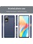 Oppo A1 5G/A98 5G/F23 5g Yumuşak Tpu Telefon Kılıfı Karbon Fiber Doku Fırçalanmış Telefon Kılıfı-Mavi (Yurt Dışından) 3