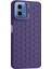 Motorola Moto G45 5G/G34 5g Kılıf Kickstand Tpu Telefon Kılıfı Petek Isı Dağılımı-Mor (Yurt Dışından) 1