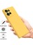 Motorola Moto G Play (2025) 4g Sıvı Silikon Kılıf Telefon Arka Kapağı El Kayışı Ile-Sarı (Yurt Dışından) 2