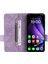 Oppo RENO13 Pro 5g Kılıf Deri Cüzdan Kapaklı Telefon Kılıfı Donanım Dekorlu-Mor (Yurt Dışından) 3