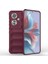 Oppo RENO11 F 5G/F25 Pro 5g Telefon Kılıfı Tpu Sağlam Tasarım Düşme Koruması Kabuk-Şarap Kırmızısı (Yurt Dışından) 1