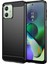 Motorola Moto G54 5g Tpu Kılıf Çizilmez Fırçalanmış Çizgi Telefon Kılıfı-Siyah (Yurt Dışından) 1