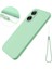 Oppo A98 5g/a1 5G/F23 5g Için Telefon Koruma Kılıfı, Kayışlı Yumuşak Astarlı Sıvı Silikon Telefon Kılıfı-Yeşil (Yurt Dışından) 1