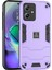 Motorola Moto G54 5g Telefon Kılıfı Çift Katmanlı Hibrit Tpu+Pc Arka Kapak-Mor (Yurt Dışından) 1