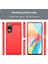 Oppo A1 5G/A98 5G/F23 5g Yumuşak Tpu Telefon Kılıfı Karbon Fiber Doku Fırçalanmış Telefon Kılıfı-Kırmızı (Yurt Dışından) 3