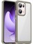 Oppo RENO13 Pro 5g Kılıf Tpu+Akrilik Koruyucu Şeffaf Telefon Kılıfı-Şeffaf Gri (Yurt Dışından) 1