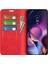 Motorola Moto G54 5g Telefon Kılıfı Cüzdan Standı Pu Deri Cilt-Dokunmatik Cep Telefonu Kılıfı-Kırmızı (Yurt Dışından) 2