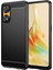 Oppo Reno8 T 4g Için Fırçalanmış Karbon Fiber Dokulu Telefon Kılıfı, Esnek Tpu Telefon Kılıfı-Siyah (Yurt Dışından) 1