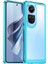 Oppo RENO10 Pro 5G(GLOBAL)/RENO10 5g(Global)Tpu+Akrilik Hibrit Kılıf Düşmeye Dayanıklı Cep Telefonu Arka Koruyucu Kapak-Şeffaf Mavi (Yurt Dışından) 1