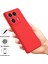 Motorola Edge 50 Ultra 5g/moto X50 Ultra 5g Kılıf Sıvı Silikon Darbeye Dayanıklı Telefon Kılıfı Kayışlı-Kırmızı (Yurt Dışından) 2