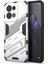 Oppo Reno8 5g (Küresel Sürüm)/oppo Reno8 5g Düşme Korumalı Sert Pc Darbeye Dayanıklı Tpu Çizilmez Telefon Kılıfı Kickstand Ile-Beyaz (Yurt Dışından) 1