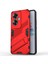 Oppo RENO11 F 5g Kickstand Kılıf Pc+Tpu Darbeye Dayanıklı Hibrit Telefon Kılıfı-Kırmızı (Yurt Dışından) 1