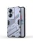 Oppo RENO11 F 5g Kickstand Kılıf Pc+Tpu Darbeye Dayanıklı Hibrit Telefon Kılıfı-Gri (Yurt Dışından) 1