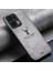 Oppo RENO13 Pro 5g Kılıf Geyik Desenli Kumaş Doku Pu Deri Hibrit Telefon Kılıfı-Gri (Yurt Dışından) 5