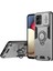 Motorola Moto G14 4g Kılıf Kickstand Slayt Lens Koruma Pc+Tpu Telefon Kılıfı-Gri (Yurt Dışından) 1