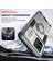 Motorola Moto G14 4g Kılıf Kickstand Slayt Lens Koruma Pc+Tpu Telefon Kılıfı-Gri (Yurt Dışından) 4