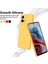 Motorola Moto G45 5g Kılıf Sıvı Silikon Çizilmez Telefon Kılıfı El Askısı Ile-Sarı (Yurt Dışından) 3
