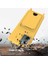 Motorola Moto G14 4g Kılıf Sıvı Silikon Kart Tutucu Arka Telefon Kılıfı ve Kordon-Sarı (Yurt Dışından) 4